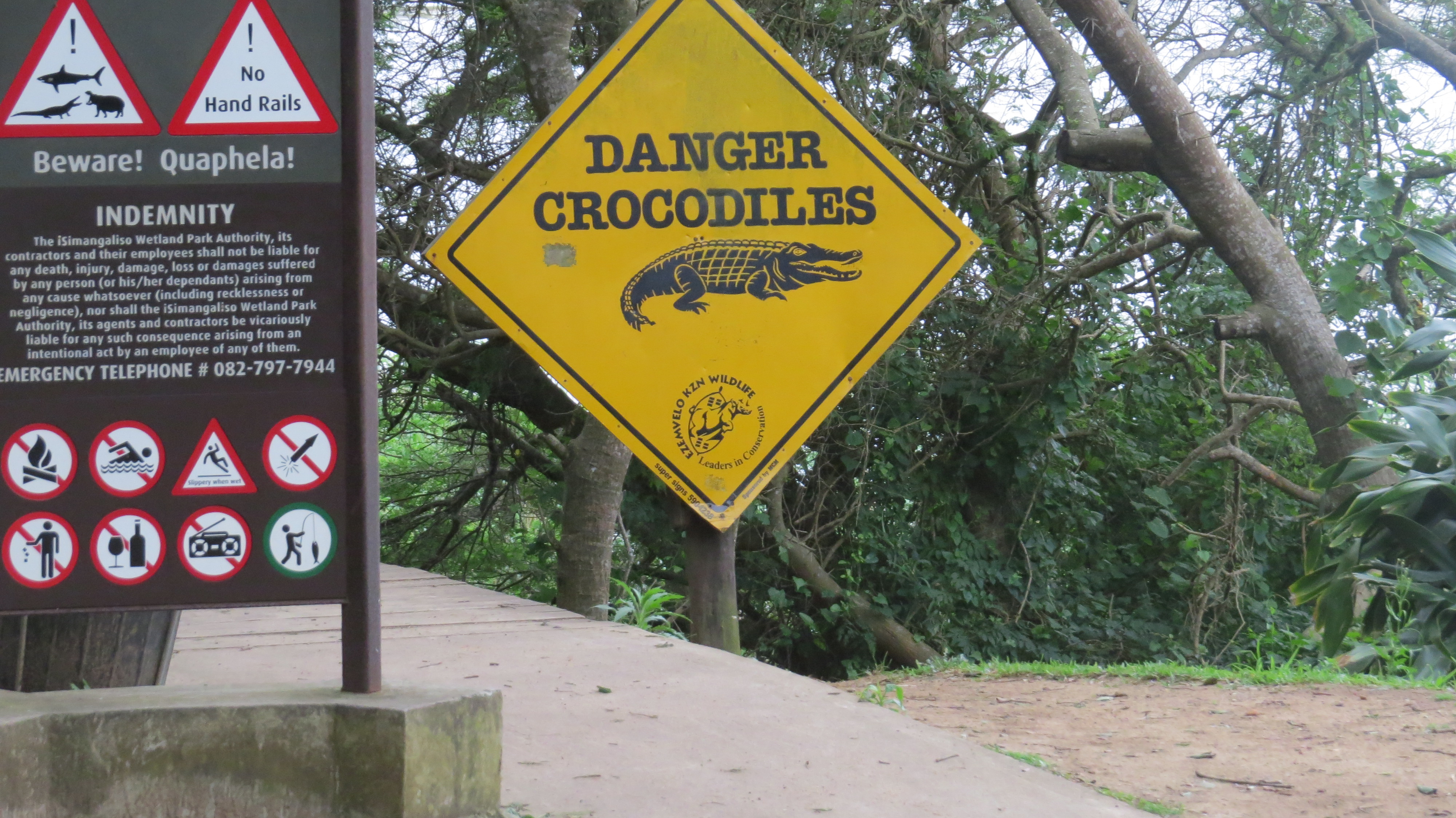 isimangaliso-wetland-park-sign
